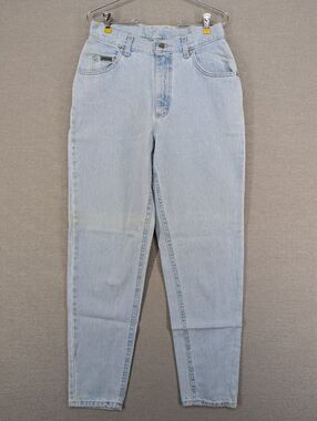 Vintage Lee Riveted Jeans Size 12 Med Mom High Waisted USA -0924D194